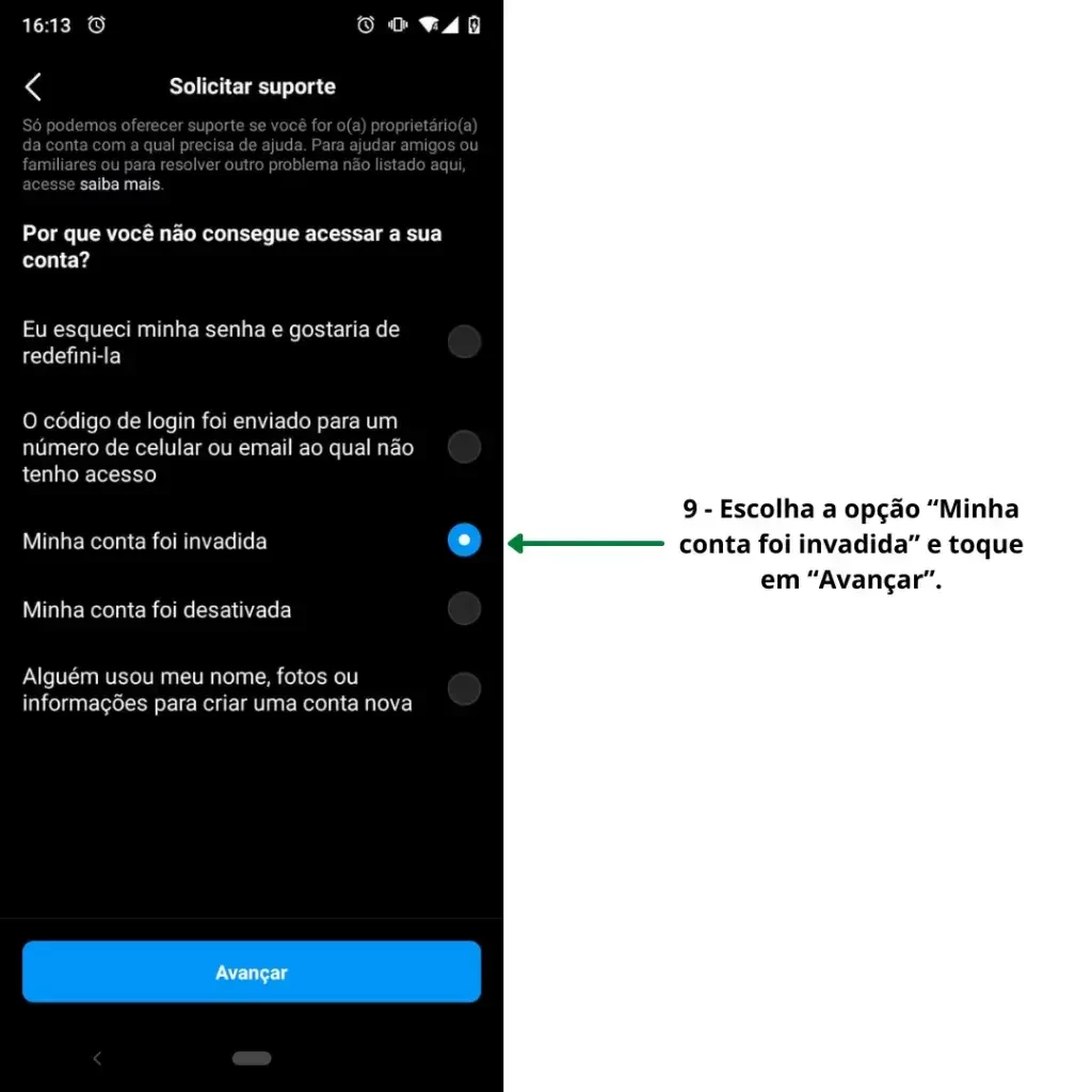 Como recuperar Instagram Hackeado 6 9 escolha1024x1024 reduzido