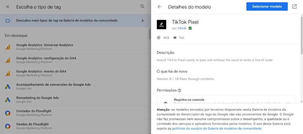 TikTok na Nuvemshop: Tutorial completo! 22 Google Tag Manager - evento viewcontent - passo 4