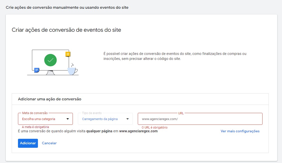 Como instalar a Tag de Conversão do Google Ads na Nuvemshop 8 Captura de ecra 2023 06 09 163044